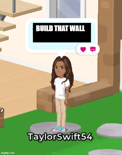 BUILD THAT WALL | BUILD THAT WALL; TEXT | image tagged in jacksucksatjack | made w/ Imgflip meme maker