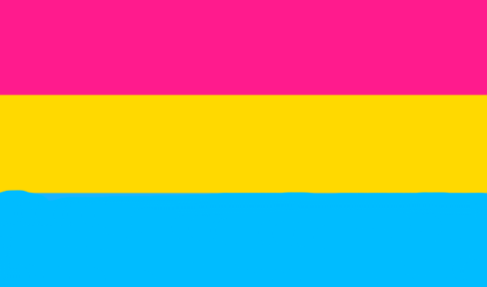 High Quality pansexual flag Blank Meme Template