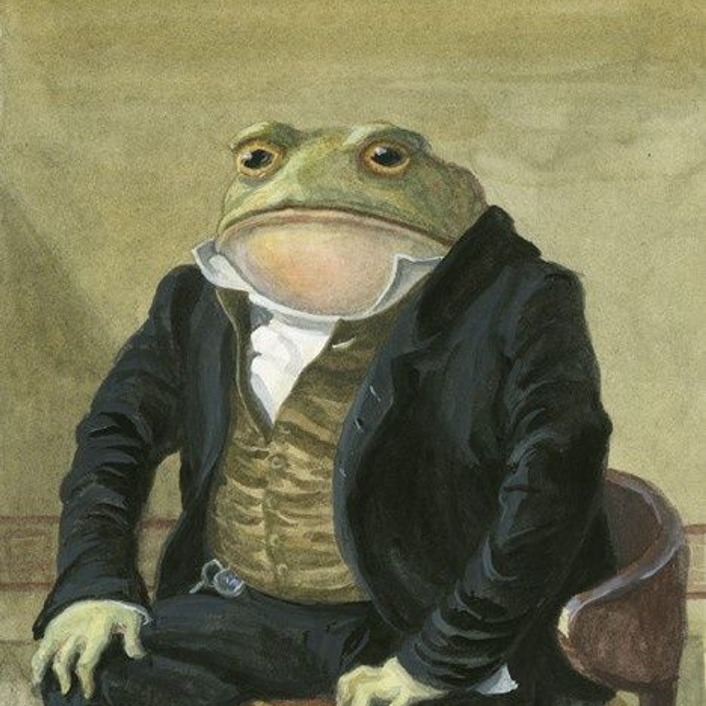 Polite Frog Blank Meme Template