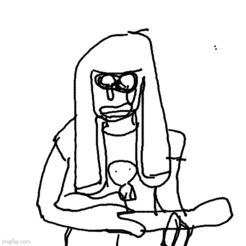 Hand drawn version of ukelele nat | made w/ Imgflip meme maker