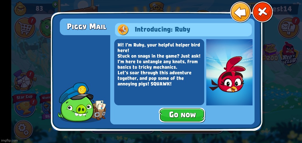 This is actually real | SHE'S BACK | image tagged in angry birds | made w/ Imgflip meme maker