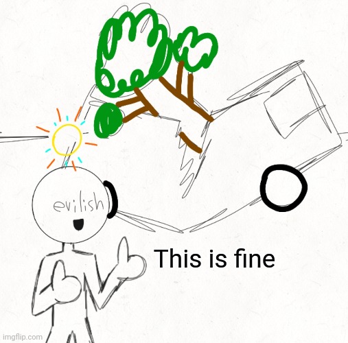 Basically how today went for me | This is fine | made w/ Imgflip meme maker
