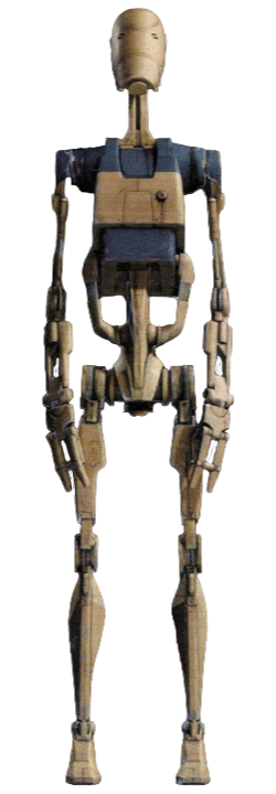 High Quality OOM Pilot Battle Droid Blank Meme Template