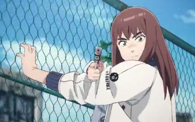 High Quality gun anime Blank Meme Template