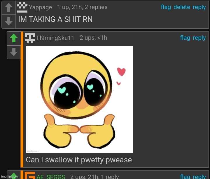 can I has a funny answer I can reply to this comment | made w/ Imgflip meme maker