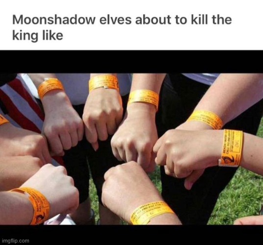 Dragon Prince fans unite >:3 | image tagged in dragon prince,moonshadow elves,spongebob,donald trump approves,oh wow are you actually reading these tags | made w/ Imgflip meme maker