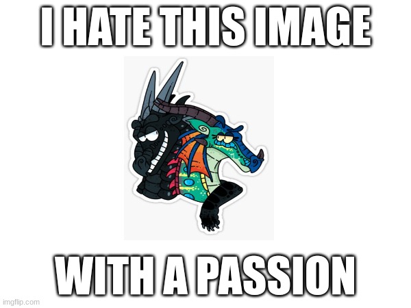 I ship Glory and Deathbringer, but I hate Glory's eyes | I HATE THIS IMAGE; WITH A PASSION | image tagged in assassin,glory,hate | made w/ Imgflip meme maker