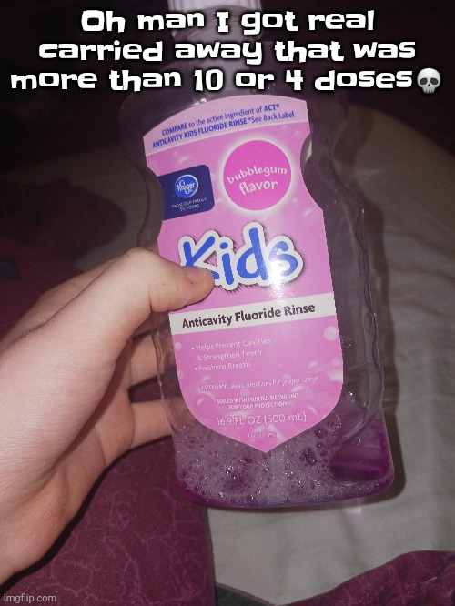 Holy shit ☠️ eh I deserve the Hate and the stomach pain. | Oh man I got real carried away that was more than 10 or 4 doses💀 | made w/ Imgflip meme maker
