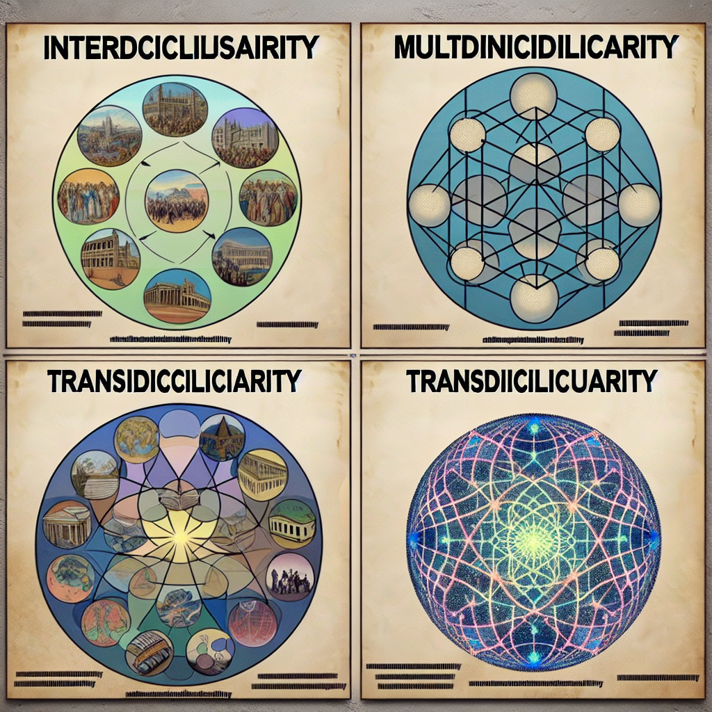 meme de interdisciplinariedad, la multidisciplinariedad y la tra Blank Meme Template