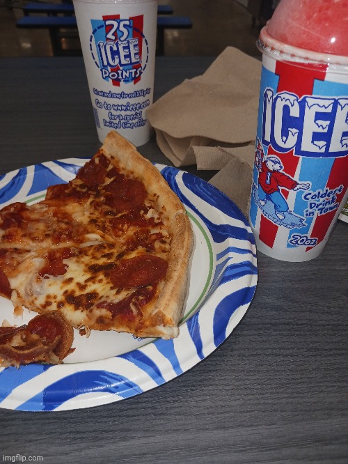 From earlier (Sam's club pizza ❤️) | made w/ Imgflip meme maker