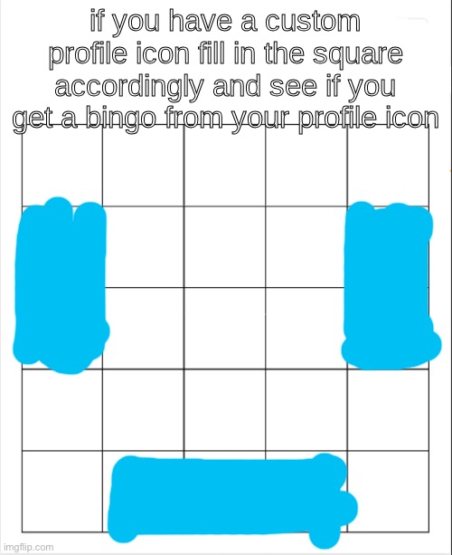 profile icon bingo | image tagged in profile icon bingo | made w/ Imgflip meme maker