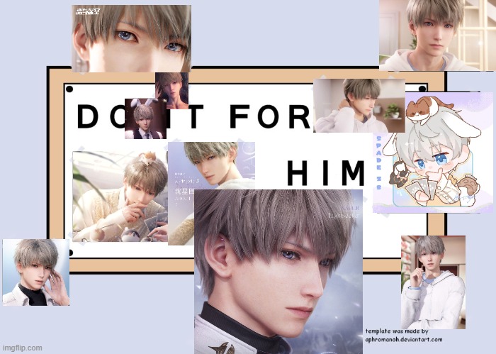 xavier | image tagged in do it for him | made w/ Imgflip meme maker