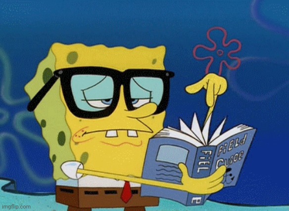 spongebob with glasses searching | image tagged in spongebob with glasses searching | made w/ Imgflip meme maker