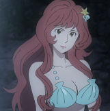 High Quality fujiko mine mermaid Blank Meme Template