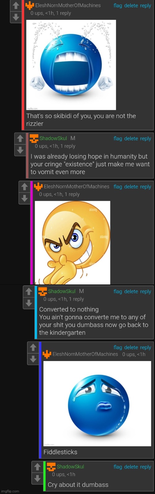 Okay sooo concerning everyone who post in The_Redraw_Stream in present or future look at the comment (in this post) | made w/ Imgflip meme maker