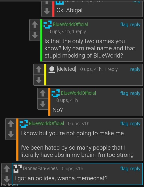 Blud is THAT desperate 0--0 | made w/ Imgflip meme maker
