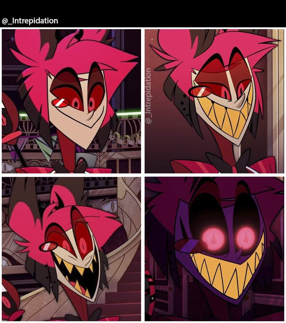 High Quality Alastor Grins Blank Meme Template