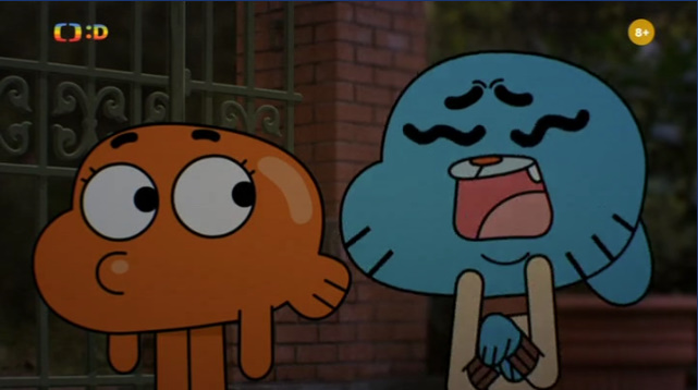 Gumball cold Blank Meme Template