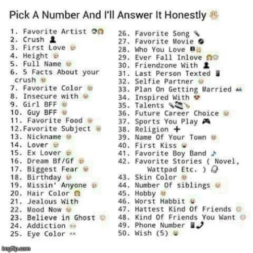 Wowzies..!~ >ω< | image tagged in pick a number,i have kids in my basement,owo | made w/ Imgflip meme maker