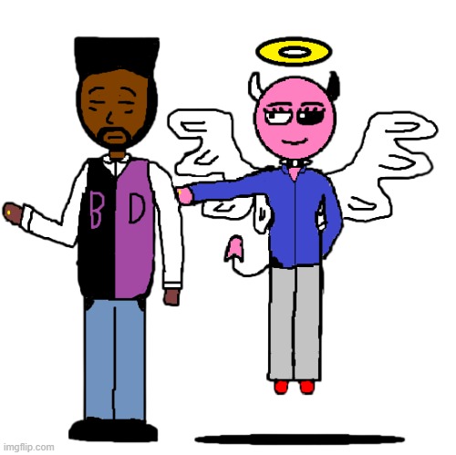 Meet Christopher Muzira and Natyu Muzira (Short, crappy description now in comments) [Rp as well] | image tagged in christopher muzira and natyu muzira by punch_the_clock | made w/ Imgflip meme maker