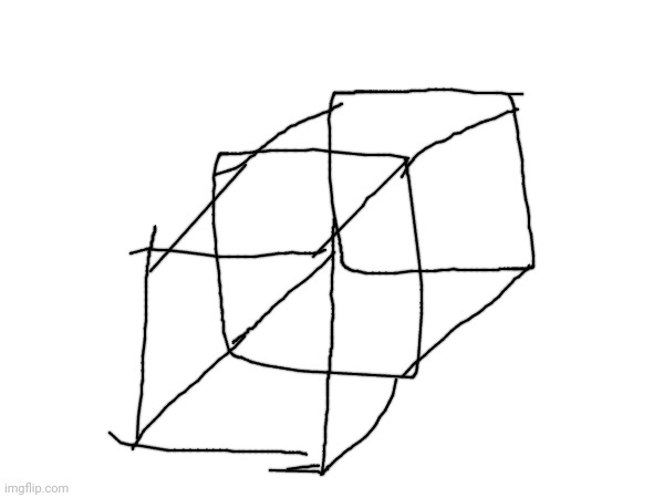 Long cube | made w/ Imgflip meme maker
