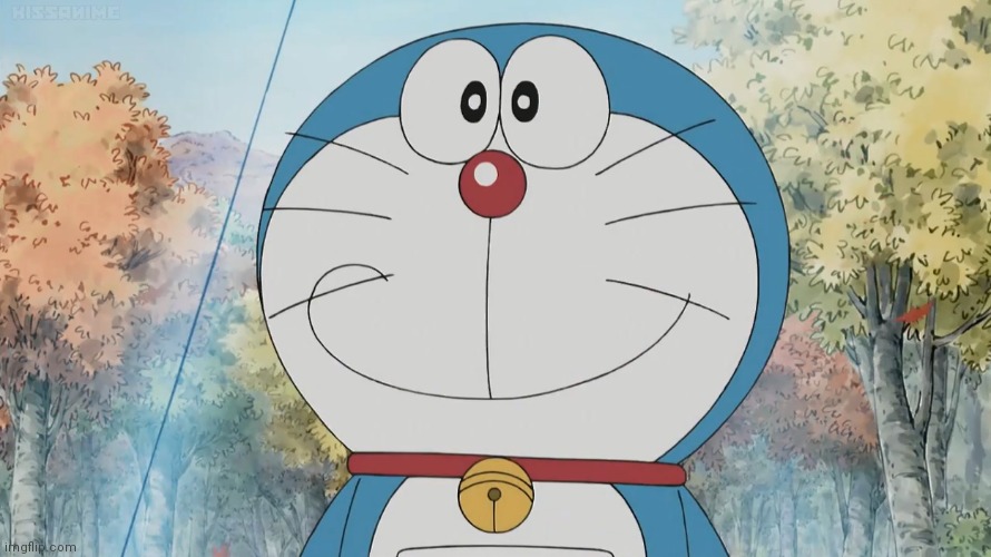 Doraemon smile | image tagged in doraemon,anime,manga | made w/ Imgflip meme maker