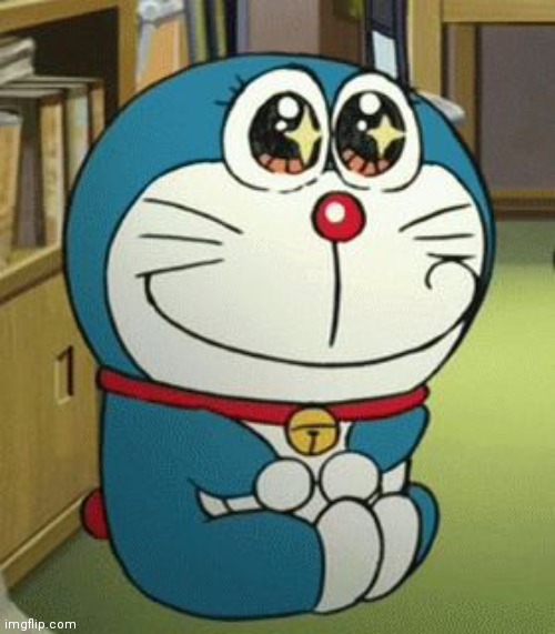 Doraemon cute | image tagged in doraemon,anime,manga,kawaii | made w/ Imgflip meme maker