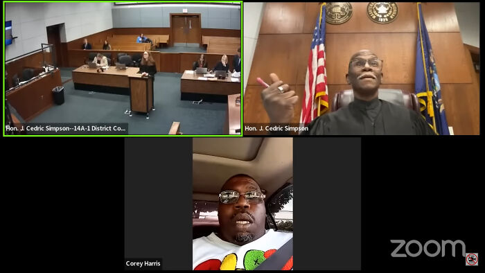 High Quality I don’t even know why he would do that, Judge Cedric Simpson Blank Meme Template