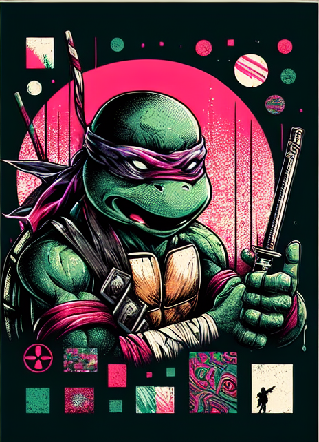 High Quality Mutant  ninja turtle Blank Meme Template