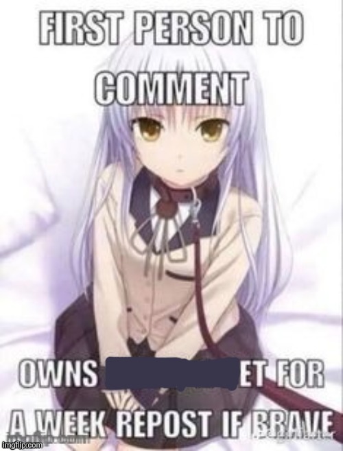 et | image tagged in first person to comment owns et for a week | made w/ Imgflip meme maker