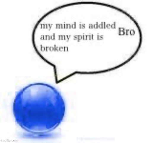 forgor | image tagged in my mind bro ball | made w/ Imgflip meme maker