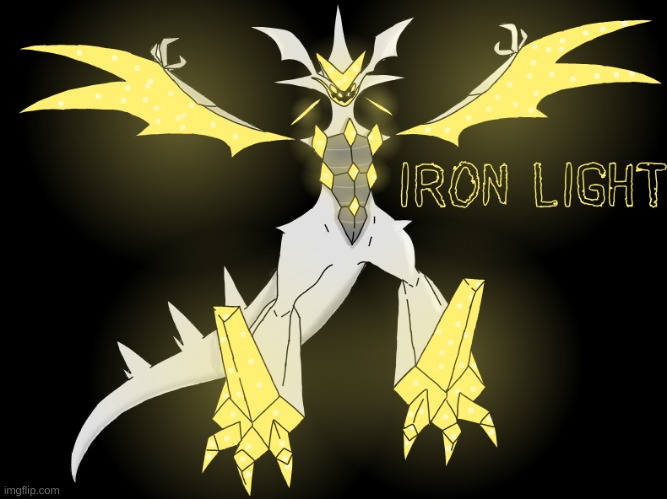 i did another, Iron Light, its wing lights retract instead of just turning off | made w/ Imgflip meme maker