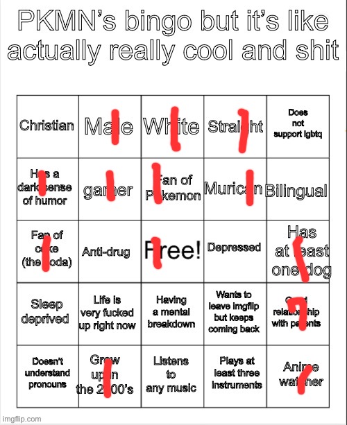 PKMN’s bingo | image tagged in pkmn s bingo | made w/ Imgflip meme maker