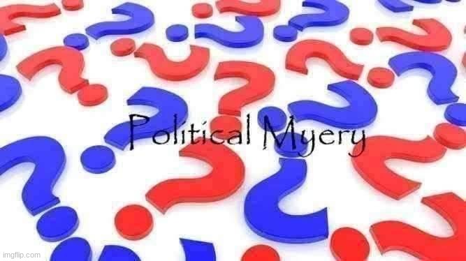 Political myery | image tagged in political myery | made w/ Imgflip meme maker
