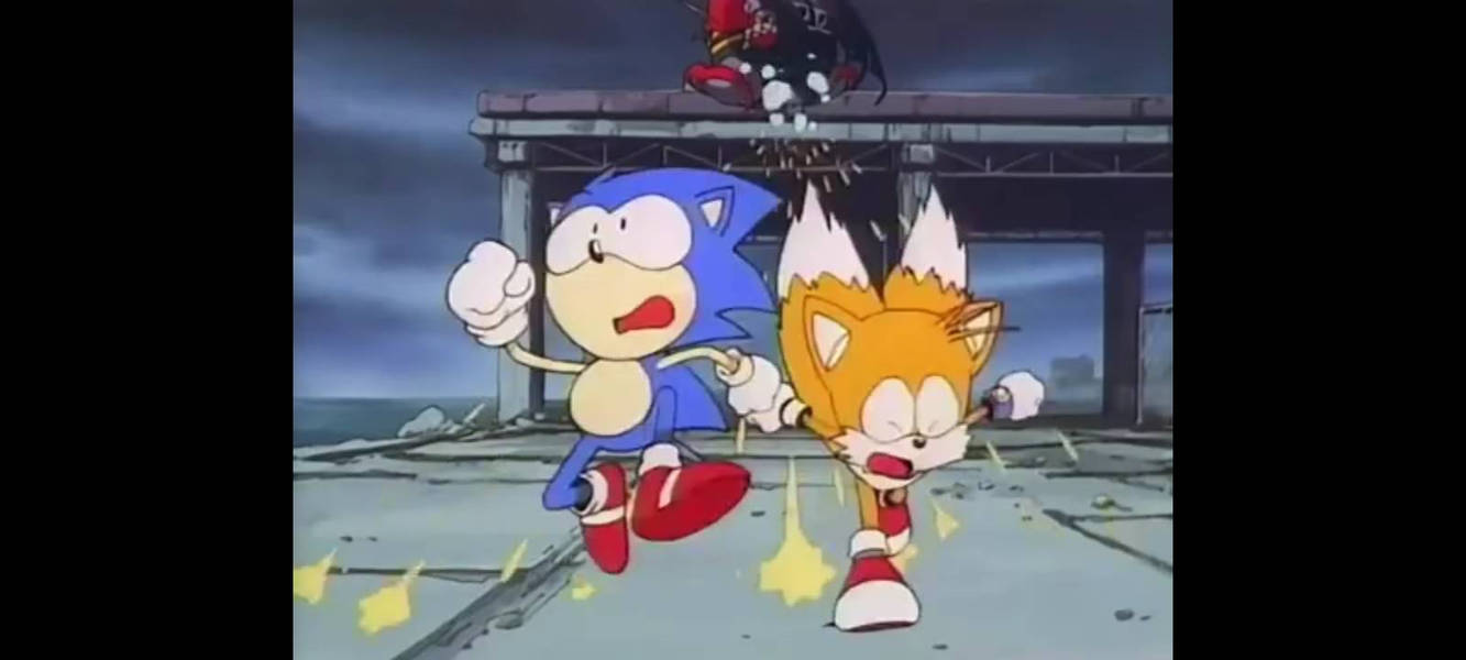 Sonic tails running Blank Meme Template