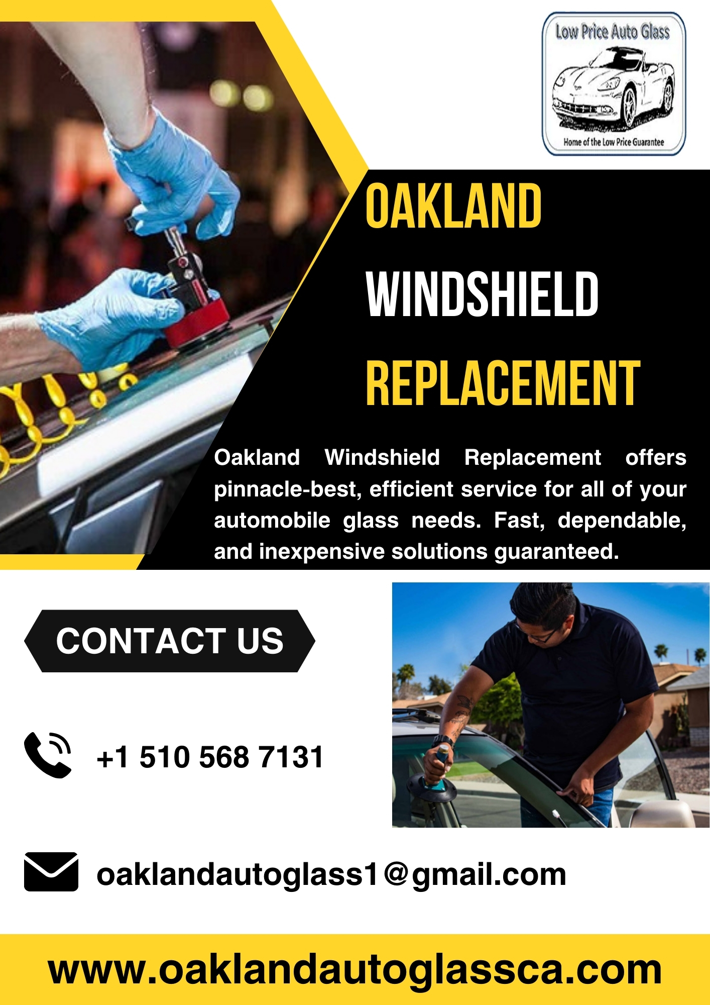 Oakland Windshield Replacement Blank Meme Template
