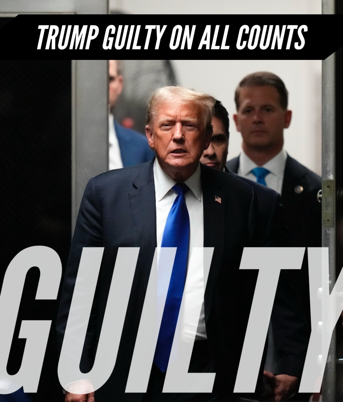 trump guilty Blank Meme Template