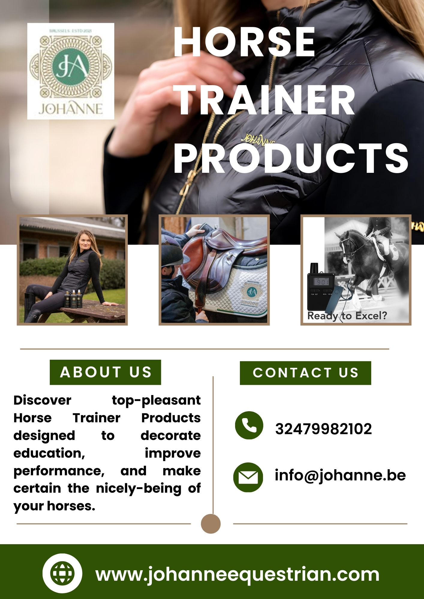 Horse Trainer Products Blank Meme Template