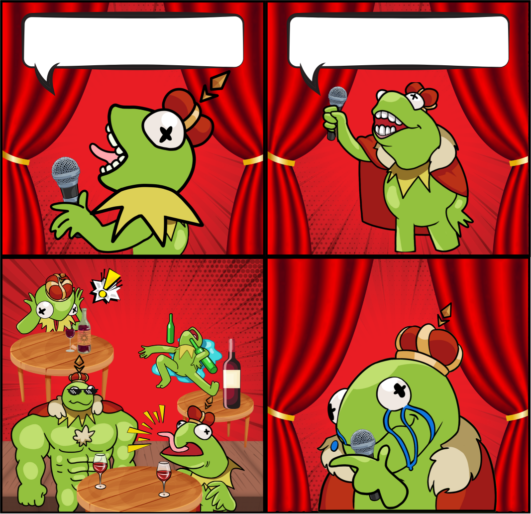 FrogyMeme - Bad Jokes 2 Blank Meme Template
