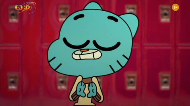 High Quality Gumball's hallway (Teeth sprites) Blank Meme Template