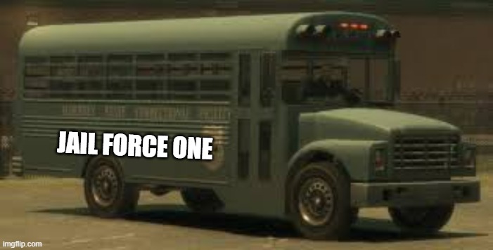 memes by Brad - Trump's new transportation - Jail Force One | JAIL FORCE ONE | image tagged in funny,fun,donald trump,jail,humor,funny meme | made w/ Imgflip meme maker