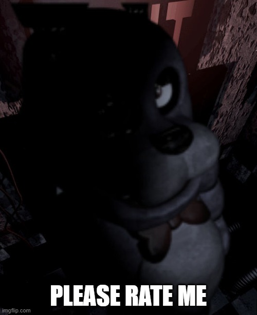 Bonnie FNAF 1 | PLEASE RATE ME | image tagged in bonnie fnaf 1 | made w/ Imgflip meme maker