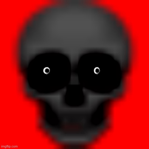 Skull emoji | image tagged in skull emoji | made w/ Imgflip meme maker