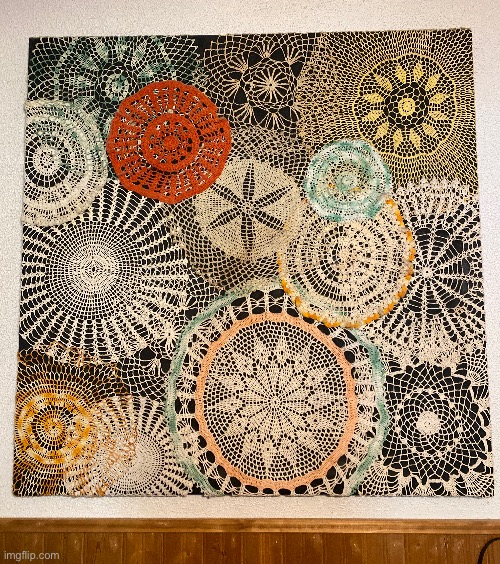 Doily art | made w/ Imgflip meme maker