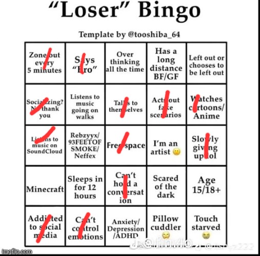 that was close | image tagged in loser bingo | made w/ Imgflip meme maker