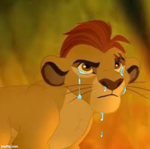 Kion crybaby but better Blank Meme Template