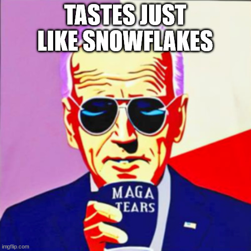 TASTES JUST LIKE SNOWFLAKES | made w/ Imgflip meme maker