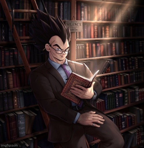 Vegeta reading a book meme | image tagged in vegeta reading a book meme | made w/ Imgflip meme maker