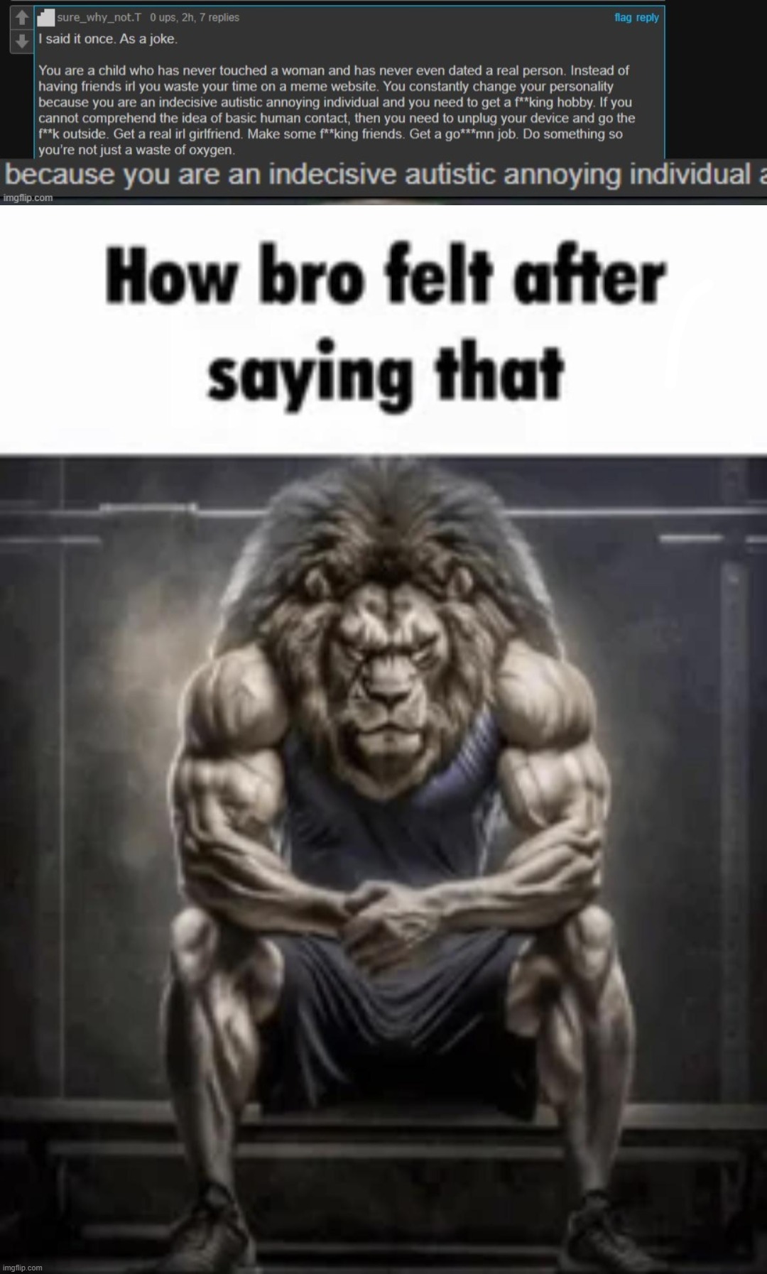 - Neko | image tagged in how bro felt after saying that | made w/ Imgflip meme maker