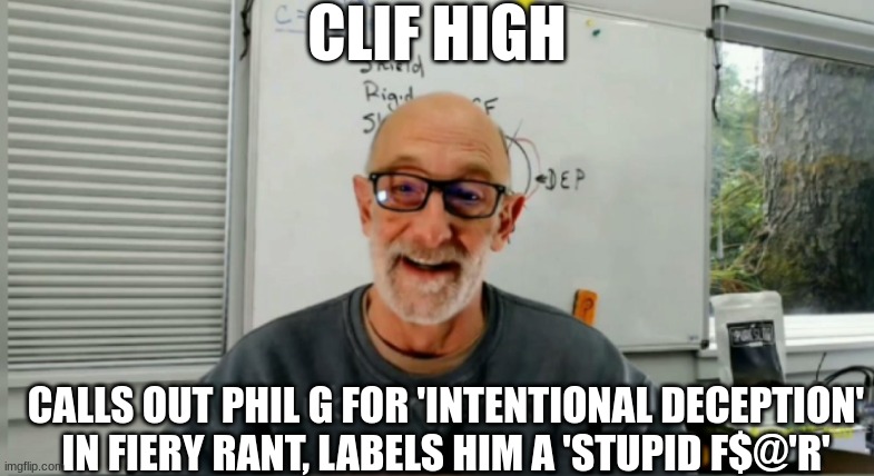 Clif High: Calls Out Phil G for 'Intentional Deception' in Fiery Rant, Labels Him a 'Stupid F$@'r' (Video) 